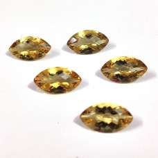 Citrine 18x10mm marquise facet 7.10 cts